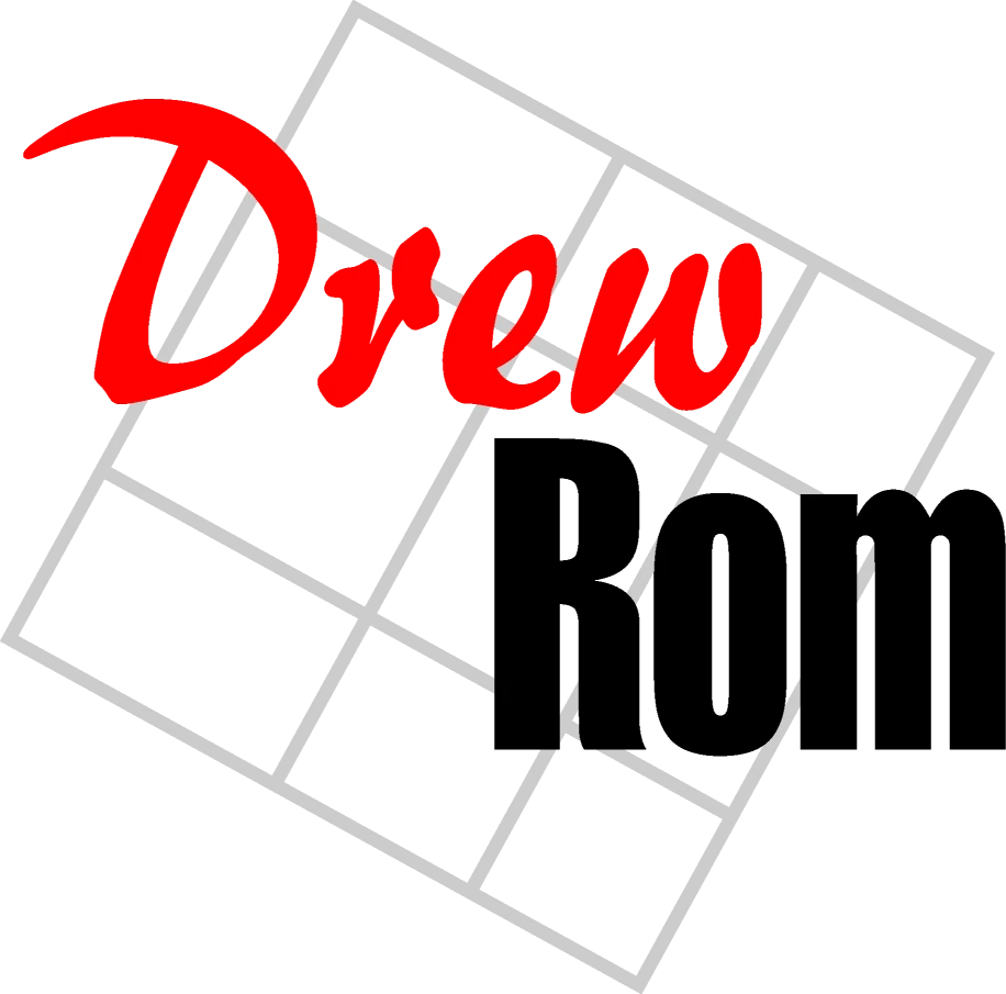 DREW ROM logo